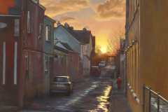 \"Homeward\" Oil Paint