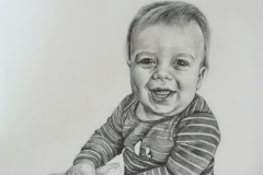 \"Birthday Boy\" 11.5x15.5 Graphite