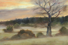 \"Irish Fog\" Oil Sketch