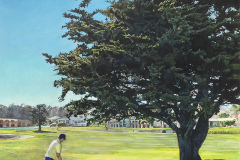 \"The Golfer\" 18x24 Watercolor